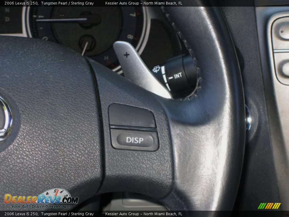 2006 Lexus IS 250 Tungsten Pearl / Sterling Gray Photo #24