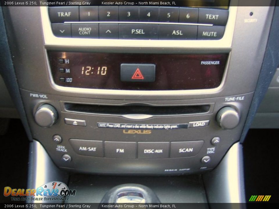 2006 Lexus IS 250 Tungsten Pearl / Sterling Gray Photo #27