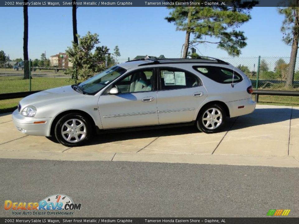 Silver Frost Metallic 2002 Mercury Sable LS Wagon Photo #9