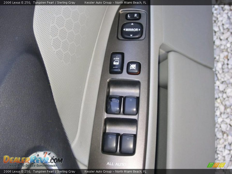 2006 Lexus IS 250 Tungsten Pearl / Sterling Gray Photo #34