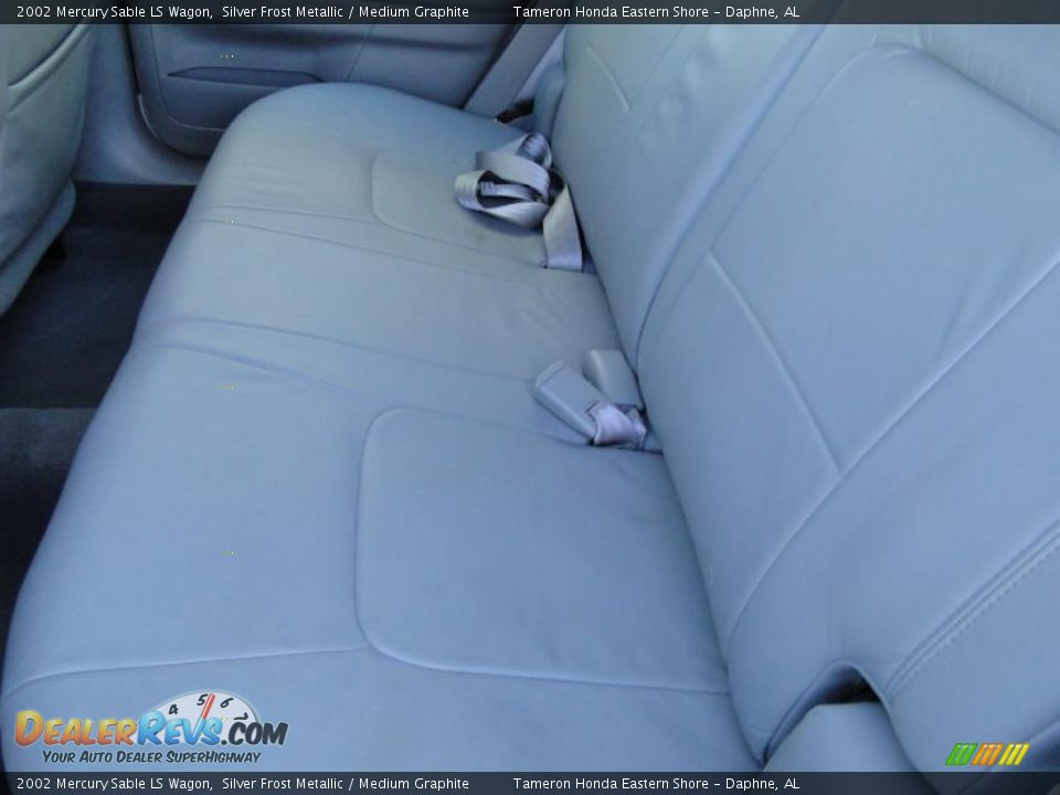 2002 Mercury Sable LS Wagon Silver Frost Metallic / Medium Graphite Photo #26