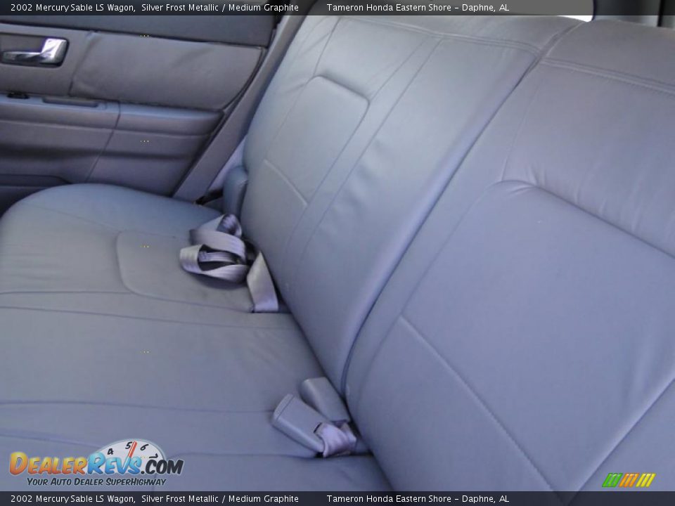 2002 Mercury Sable LS Wagon Silver Frost Metallic / Medium Graphite Photo #27