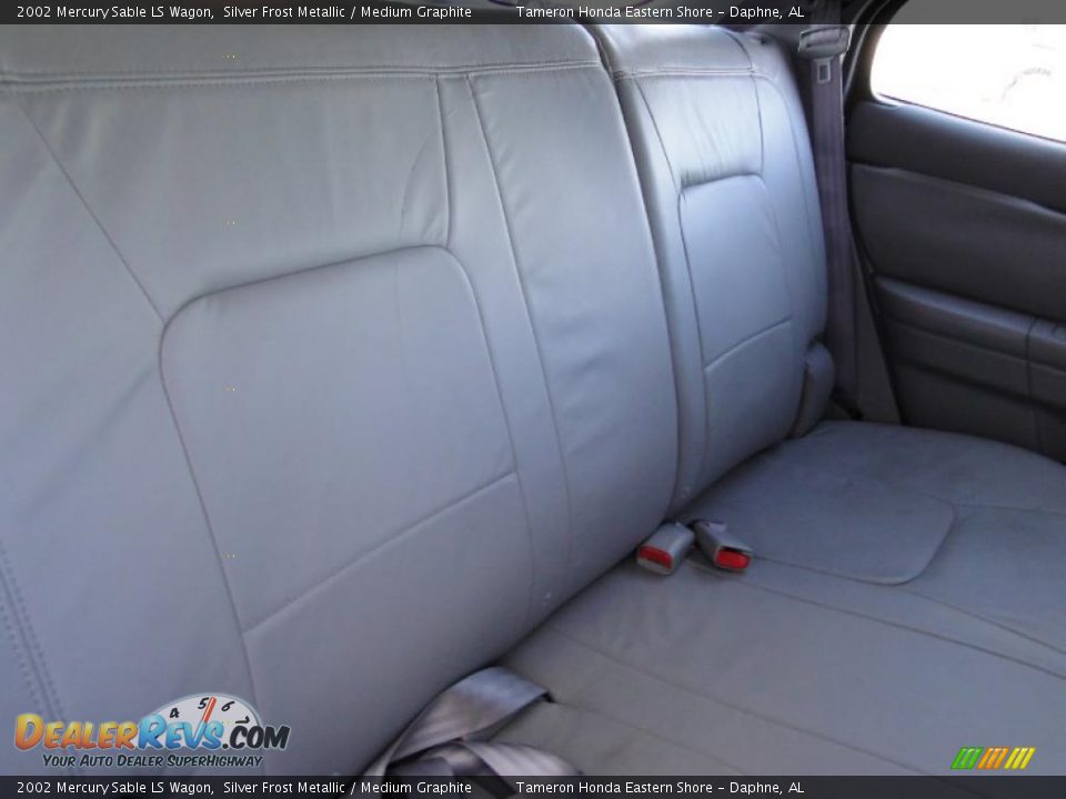 2002 Mercury Sable LS Wagon Silver Frost Metallic / Medium Graphite Photo #29