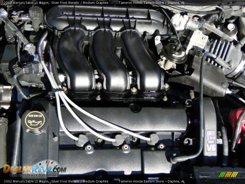 2002 Mercury Sable LS Wagon 3.0 Liter DOHC 24-Valve V6 Engine Photo #31