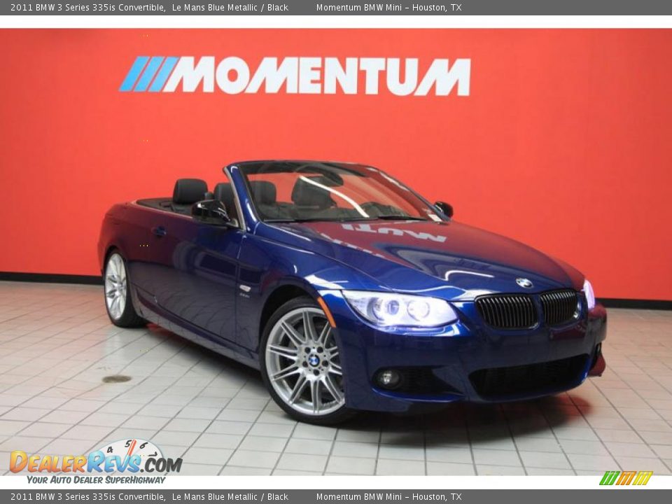 2011 BMW 3 Series 335is Convertible Le Mans Blue Metallic / Black Photo #1