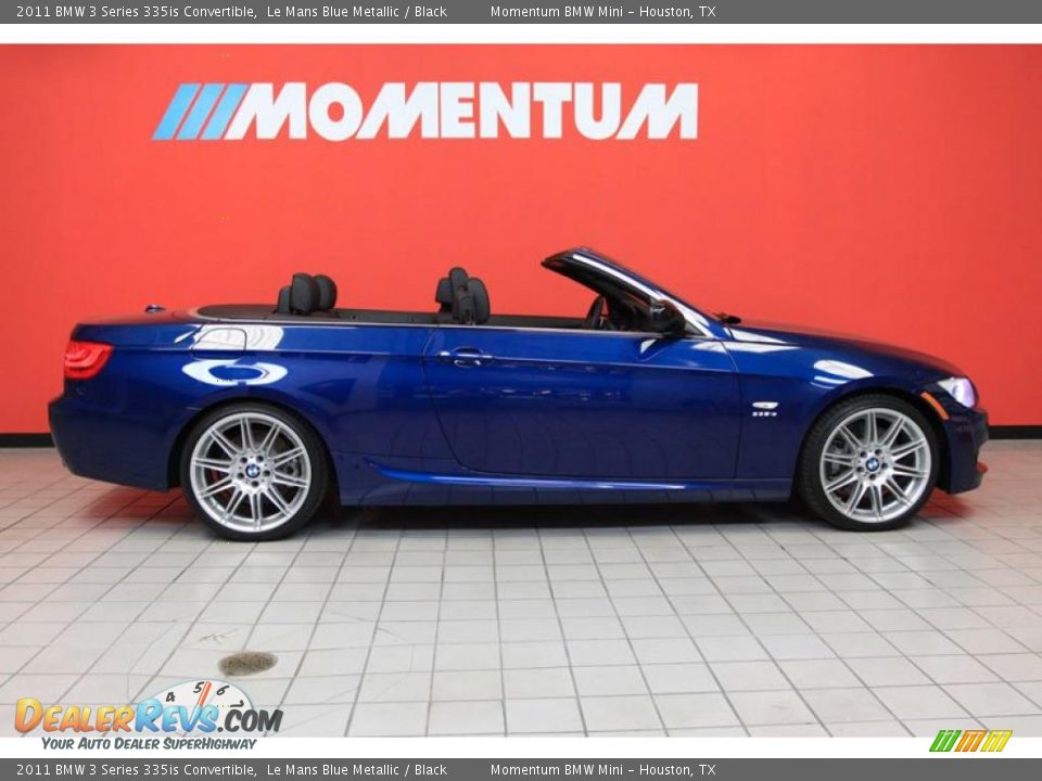 2011 BMW 3 Series 335is Convertible Le Mans Blue Metallic / Black Photo #2