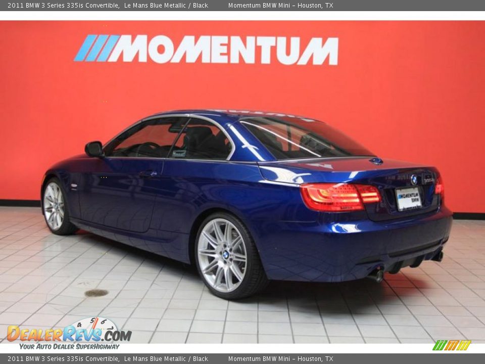 2011 BMW 3 Series 335is Convertible Le Mans Blue Metallic / Black Photo #3