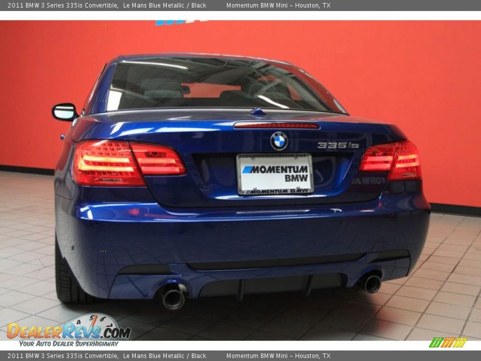 2011 BMW 3 Series 335is Convertible Le Mans Blue Metallic / Black Photo #15