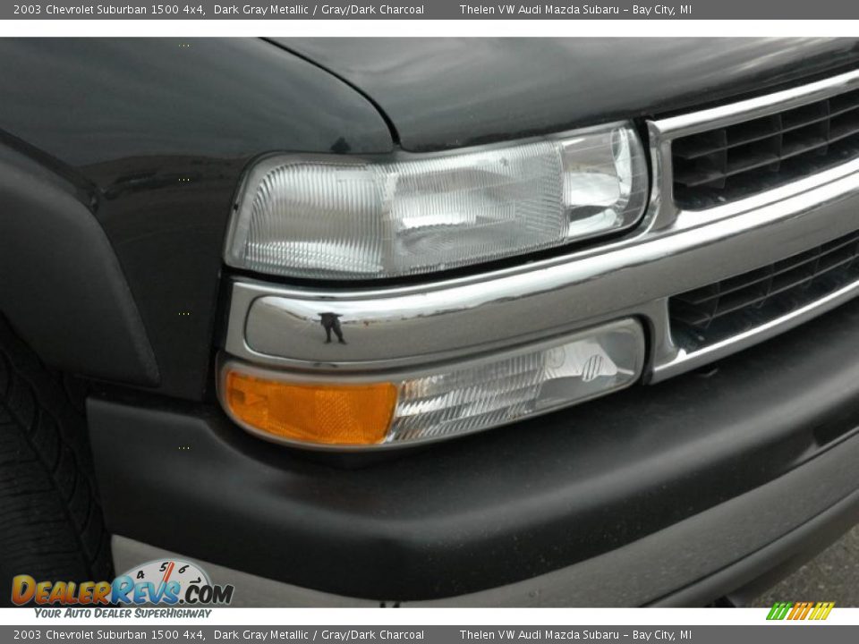 2003 Chevrolet Suburban 1500 4x4 Dark Gray Metallic / Gray/Dark Charcoal Photo #9