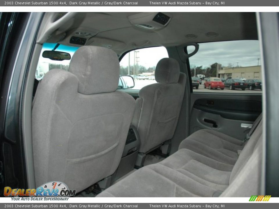 2003 Chevrolet Suburban 1500 4x4 Dark Gray Metallic / Gray/Dark Charcoal Photo #13