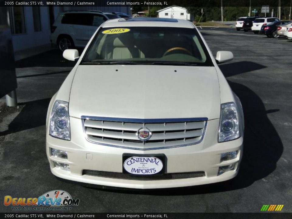 2005 Cadillac STS V8 White Diamond / Cashmere Photo #4