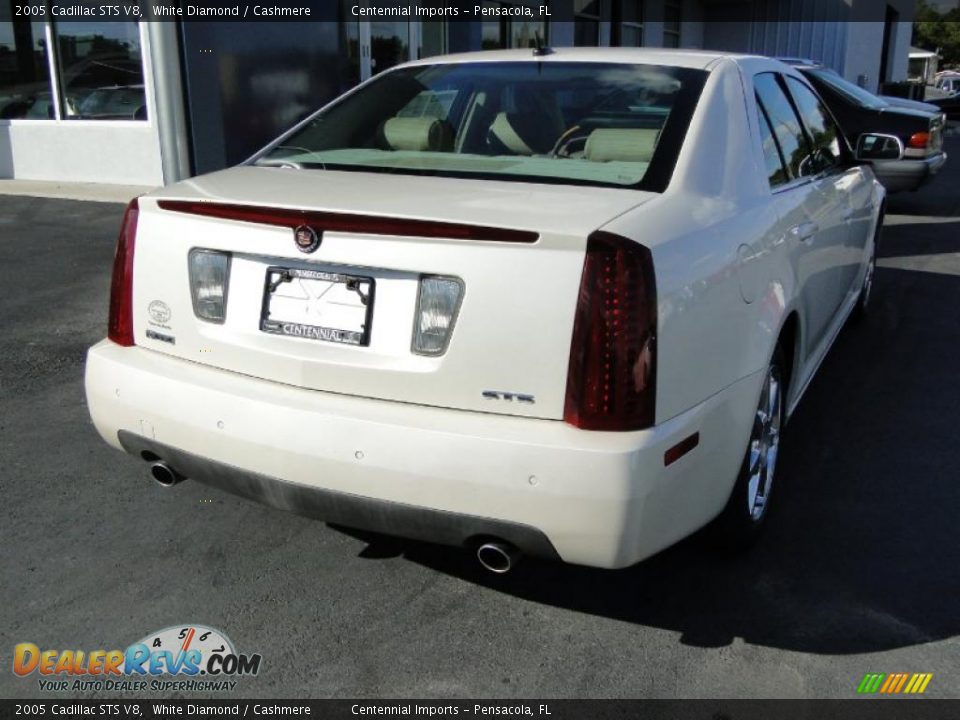 2005 Cadillac STS V8 White Diamond / Cashmere Photo #10