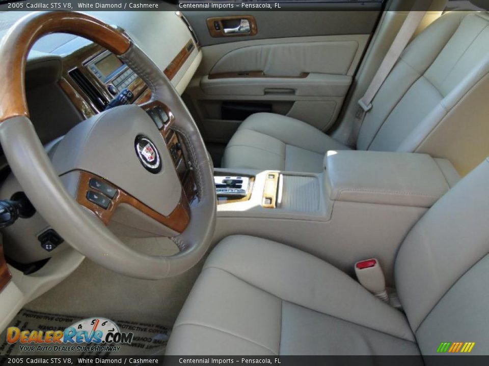 2005 Cadillac STS V8 White Diamond / Cashmere Photo #15