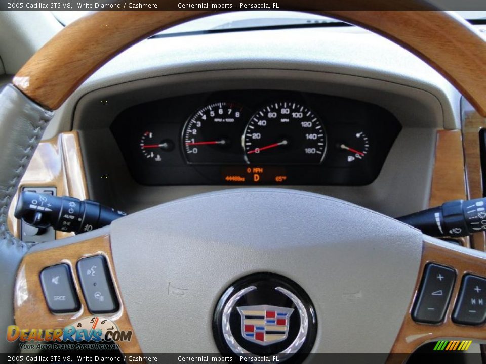 2005 Cadillac STS V8 White Diamond / Cashmere Photo #21