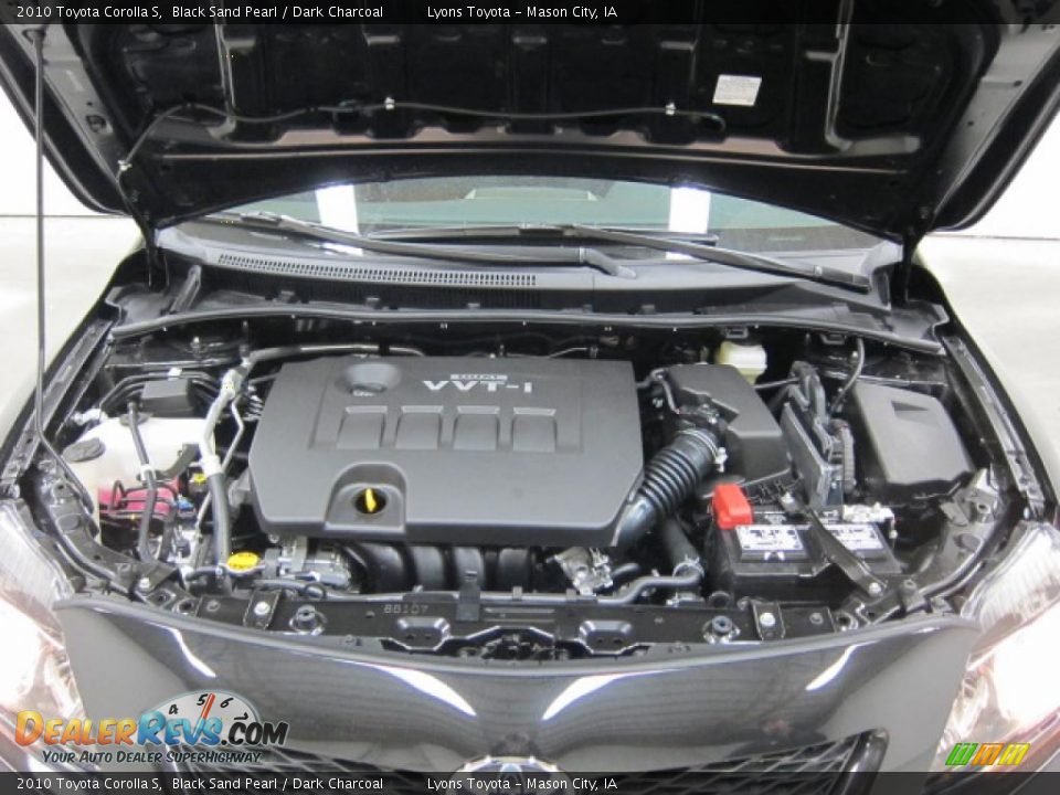 2010 Toyota Corolla S 1.8 Liter DOHC 16-Valve Dual VVT-i 4 Cylinder Engine Photo #9