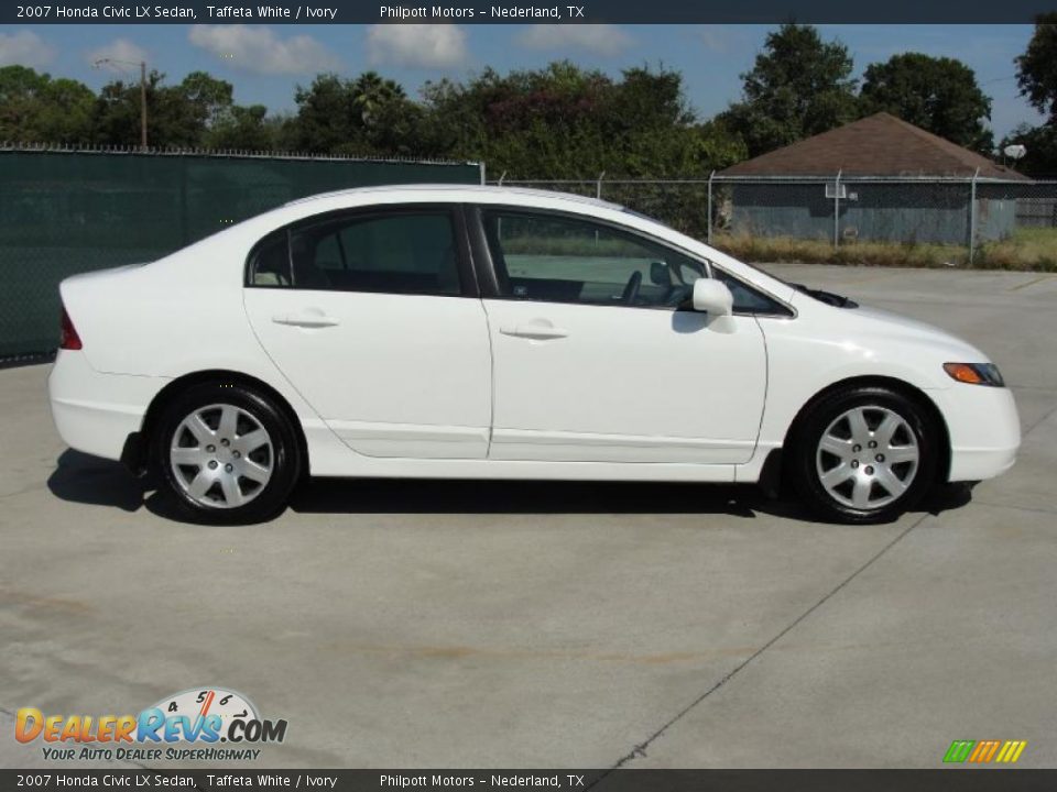 2007 White honda civic coupe #6