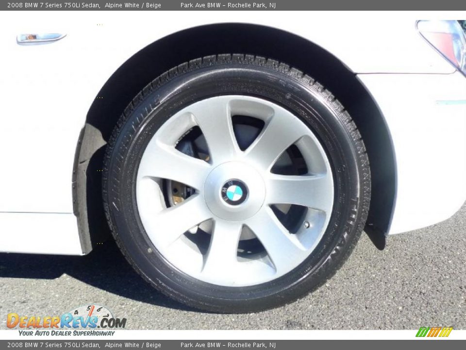 2008 BMW 7 Series 750Li Sedan Wheel Photo #4