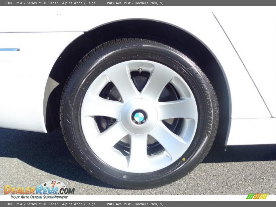 2008 BMW 7 Series 750Li Sedan Wheel Photo #19