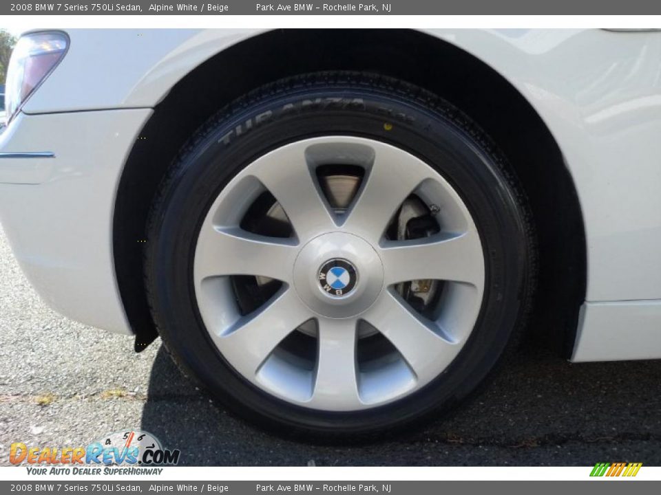 2008 BMW 7 Series 750Li Sedan Wheel Photo #20