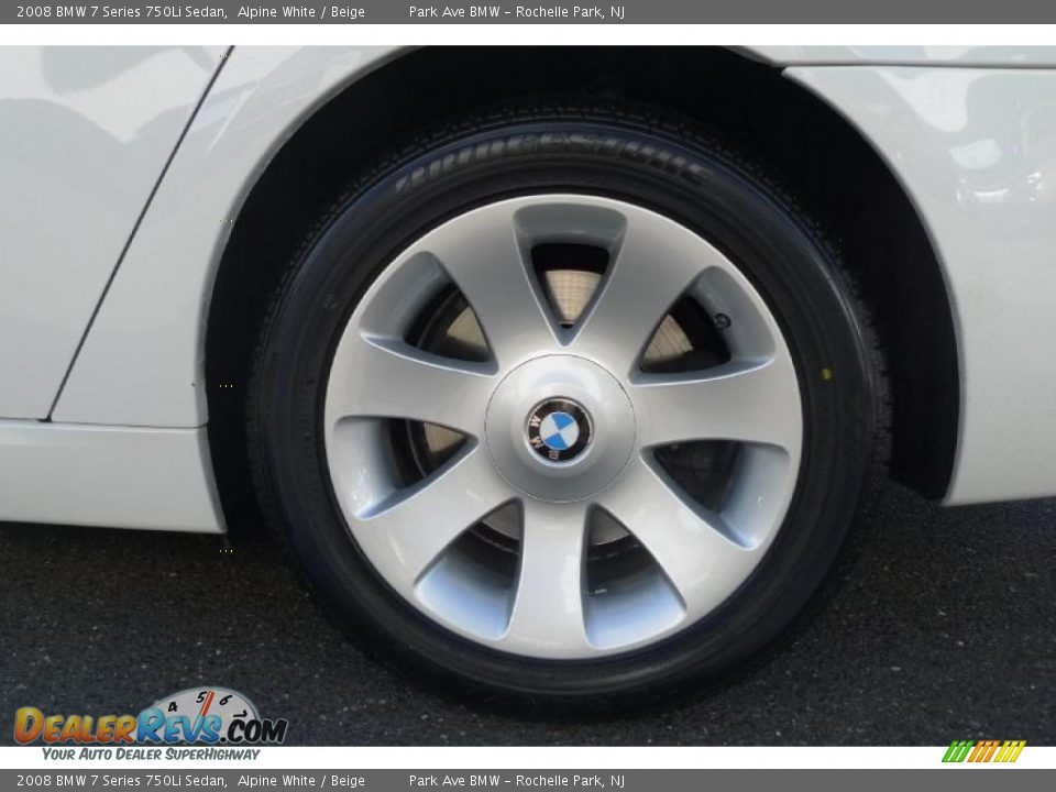 2008 BMW 7 Series 750Li Sedan Wheel Photo #21