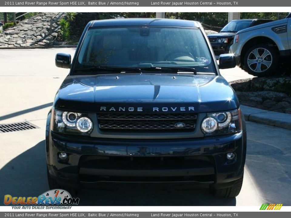 2011 Land Rover Range Rover Sport HSE LUX Baltic Blue / Almond/Nutmeg Photo #6