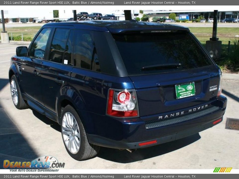 2011 Land Rover Range Rover Sport HSE LUX Baltic Blue / Almond/Nutmeg Photo #8