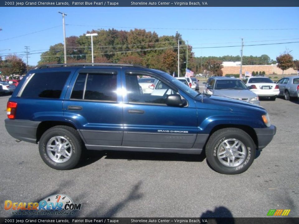 Patriot Blue Pearl 2003 Jeep Grand Cherokee Laredo Photo #6