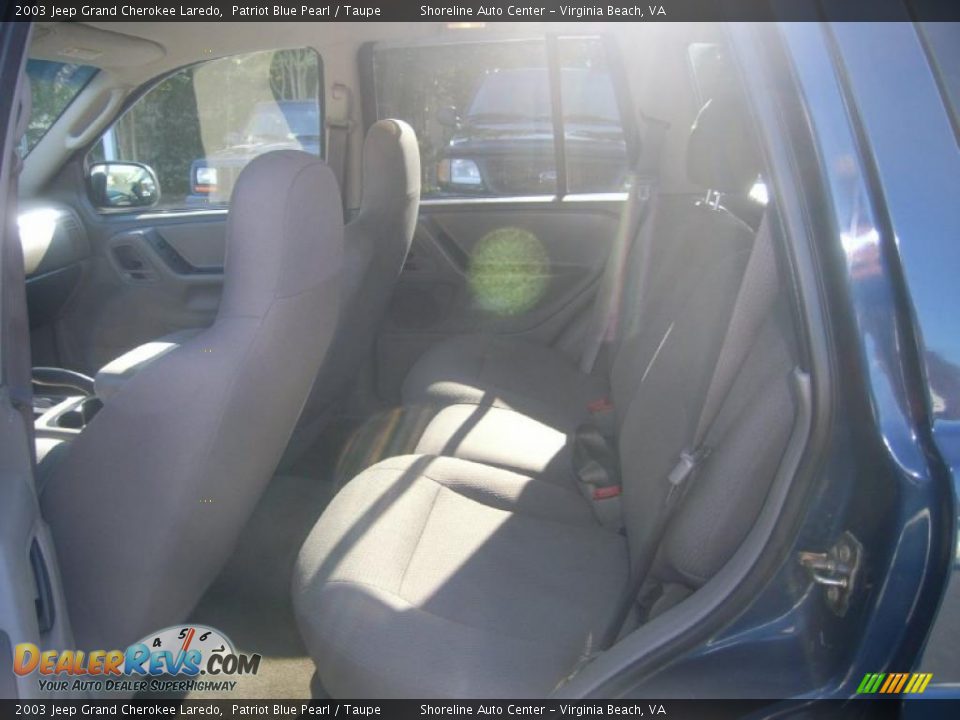 2003 Jeep Grand Cherokee Laredo Patriot Blue Pearl / Taupe Photo #9