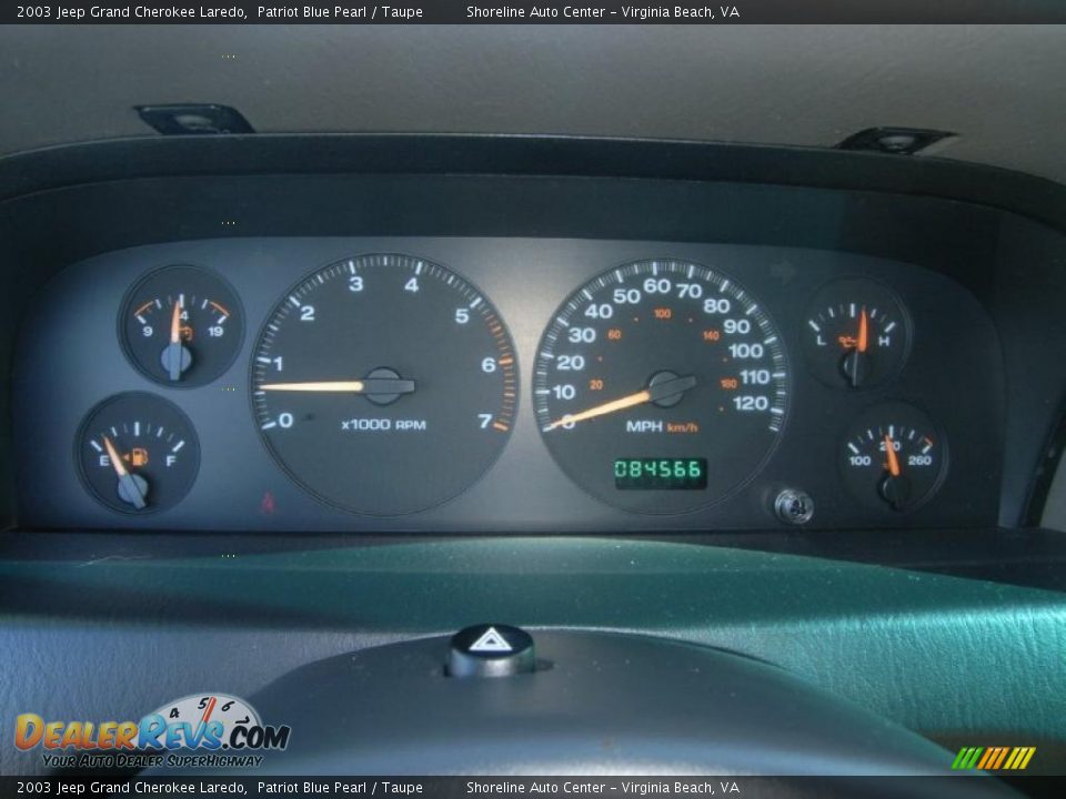 2003 Jeep Grand Cherokee Laredo Gauges Photo #19