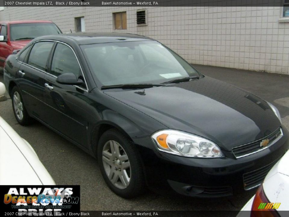 2007 Chevrolet Impala LTZ Black / Ebony Black Photo #1