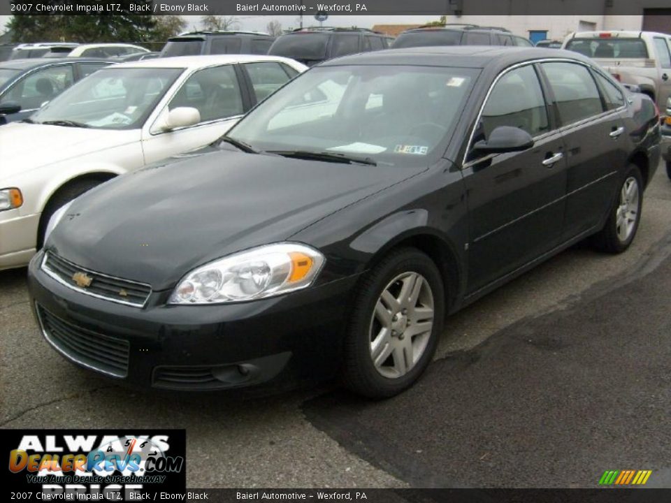 2007 Chevrolet Impala LTZ Black / Ebony Black Photo #2