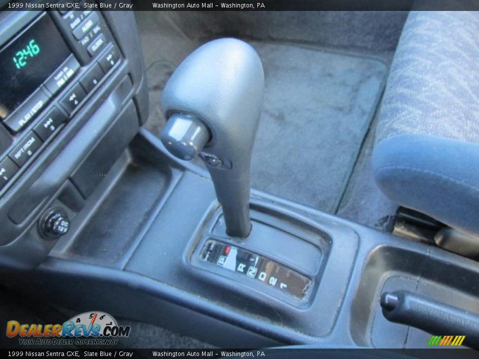 1999 Nissan Sentra GXE Slate Blue / Gray Photo #11