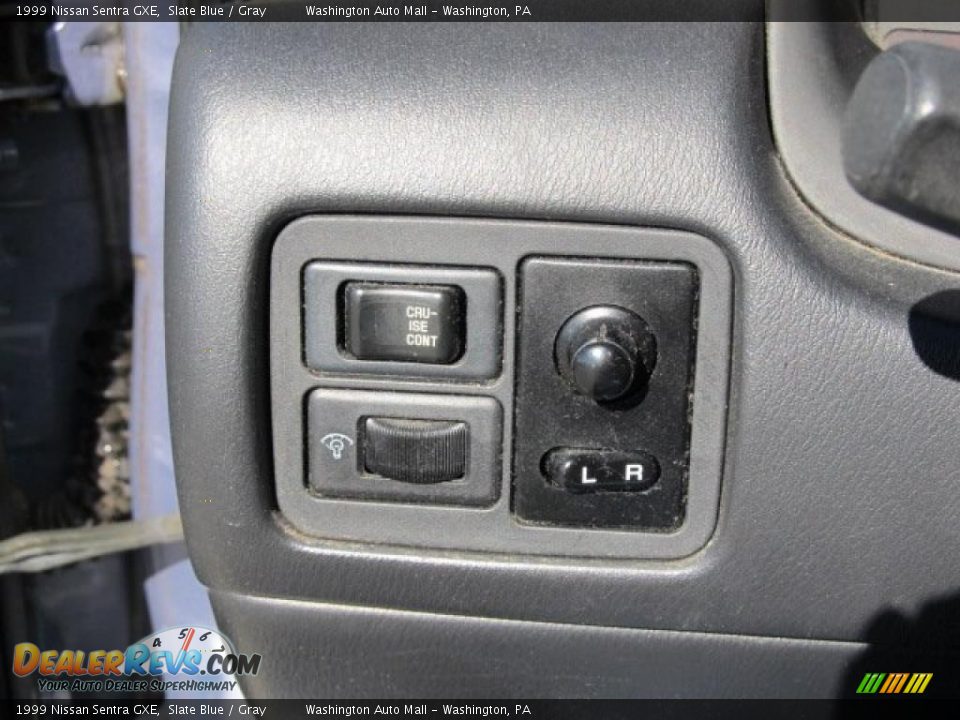 1999 Nissan Sentra GXE Slate Blue / Gray Photo #14