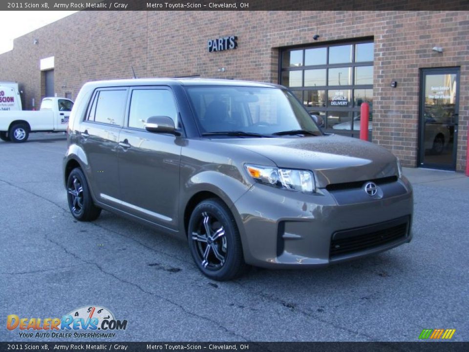 2011 Scion xB Army Rock Metallic / Gray Photo #1