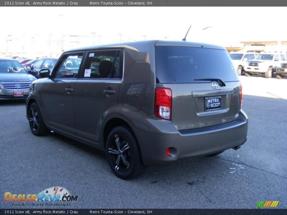 2011 Scion xB Army Rock Metallic / Gray Photo #3