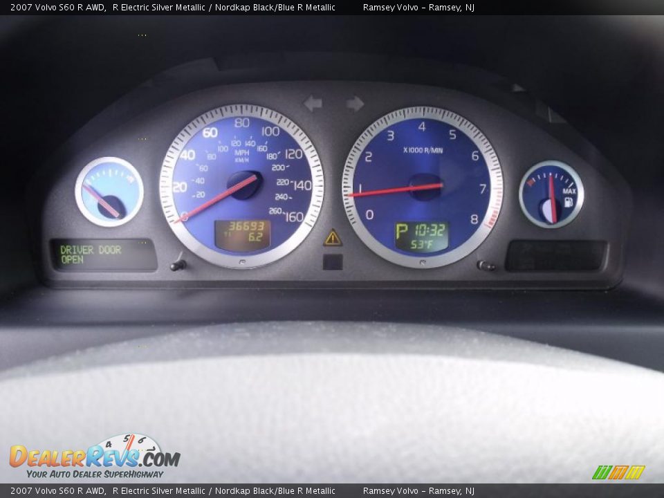 2007 Volvo S60 R AWD Gauges Photo #9