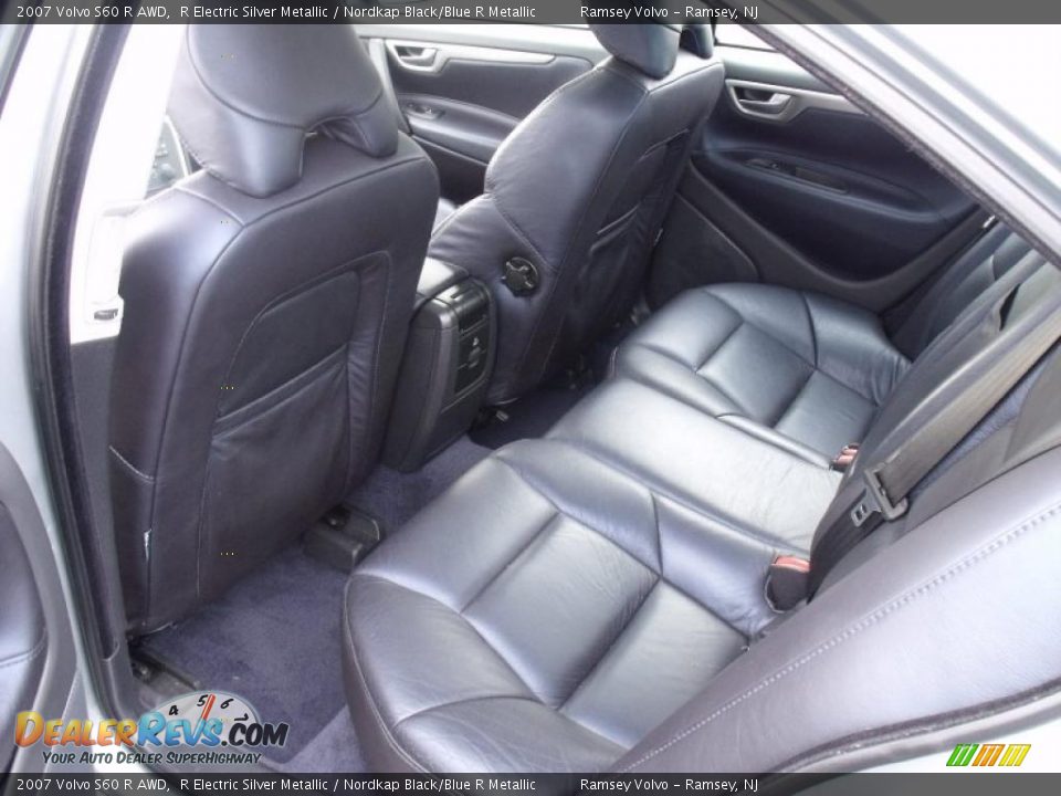 Nordkap Black/Blue R Metallic Interior - 2007 Volvo S60 R AWD Photo #13