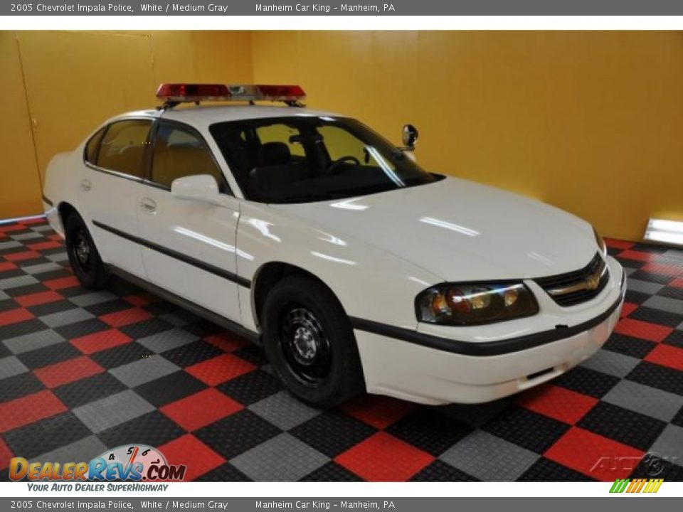 2005 Chevrolet Impala Police White / Medium Gray Photo #1