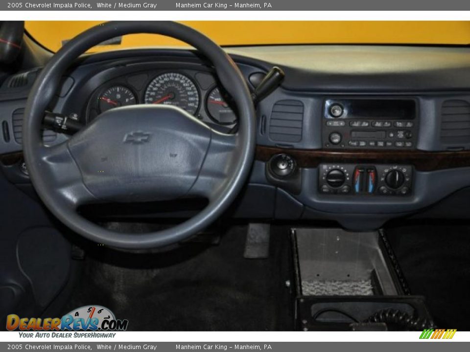 2005 Chevrolet Impala Police White / Medium Gray Photo #5