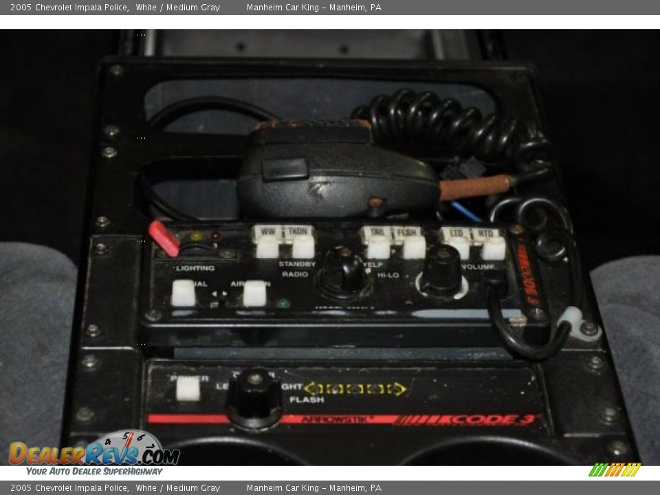 2005 Chevrolet Impala Police White / Medium Gray Photo #6