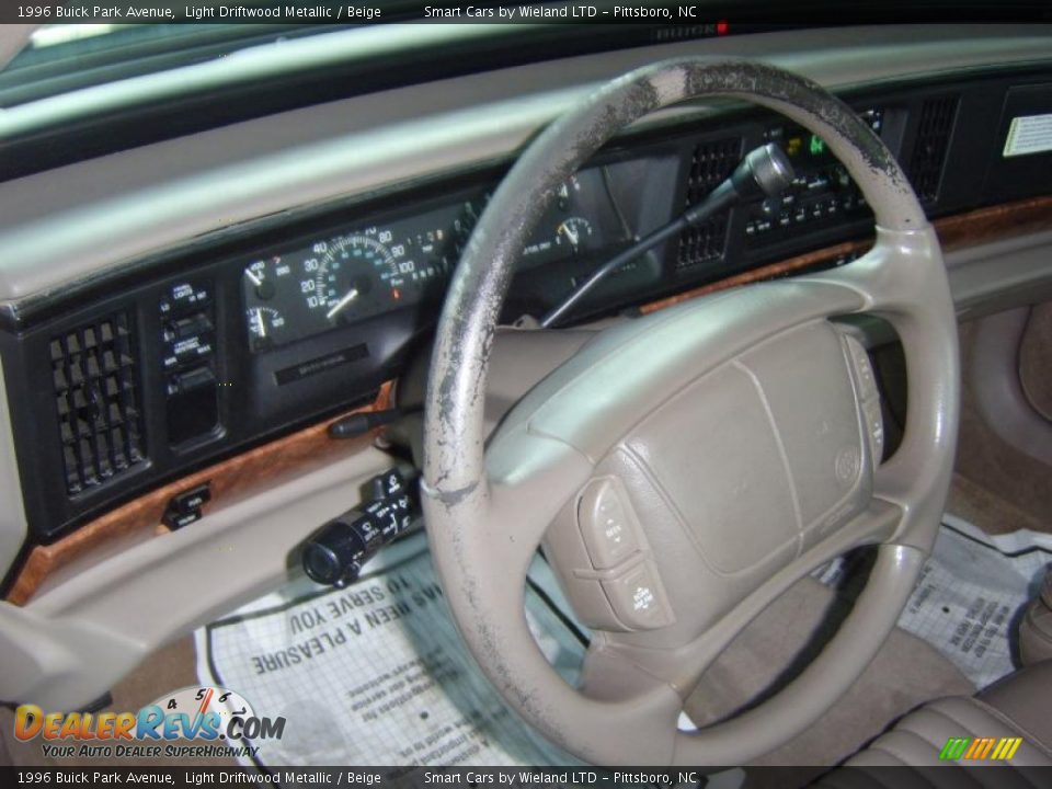 1996 Buick Park Avenue Light Driftwood Metallic / Beige Photo #13