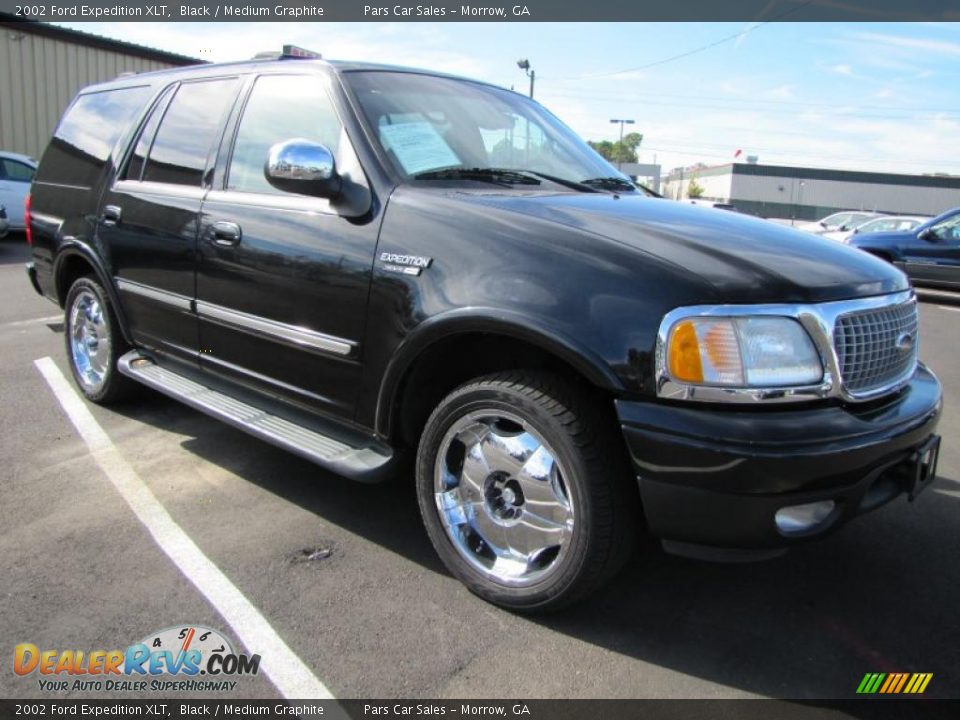 2002 Ford Expedition XLT Black / Medium Graphite Photo #4