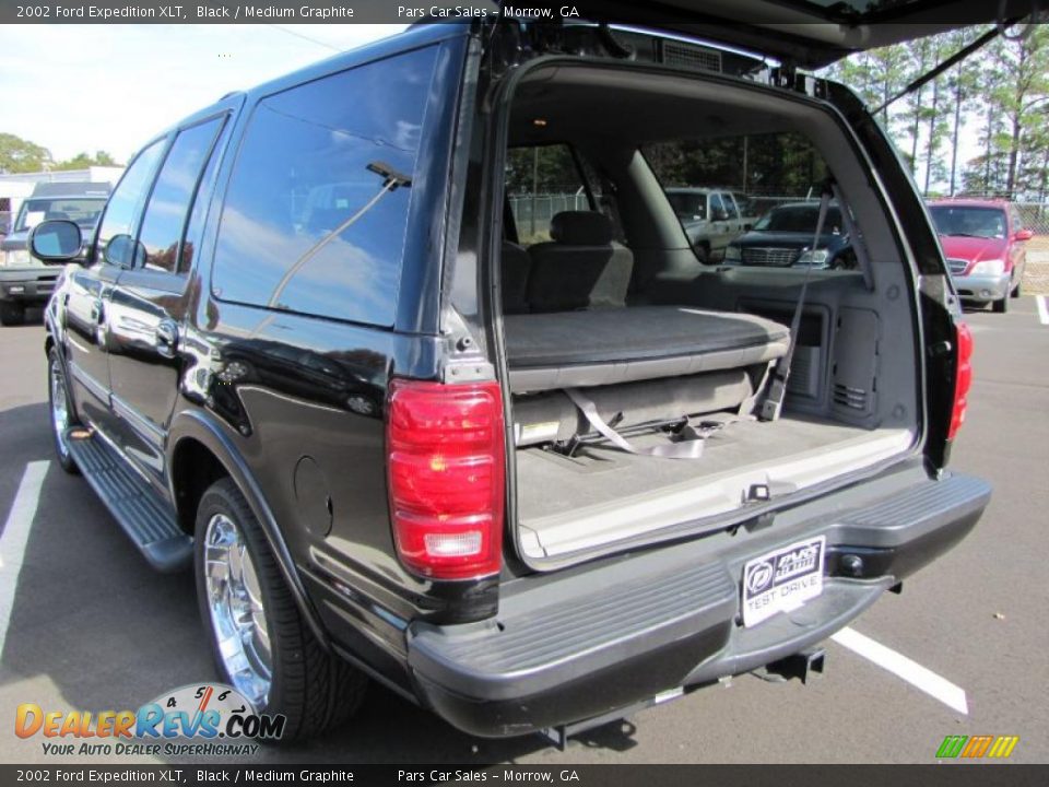 2002 Ford Expedition XLT Black / Medium Graphite Photo #10