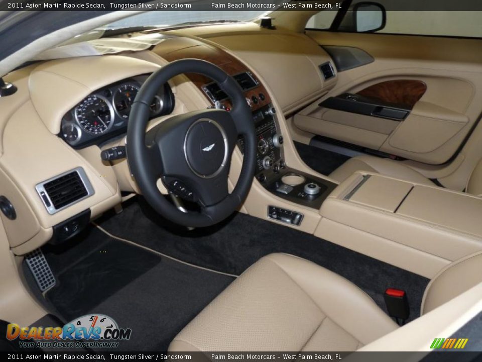 Sandstorm Interior - 2011 Aston Martin Rapide Sedan Photo #9