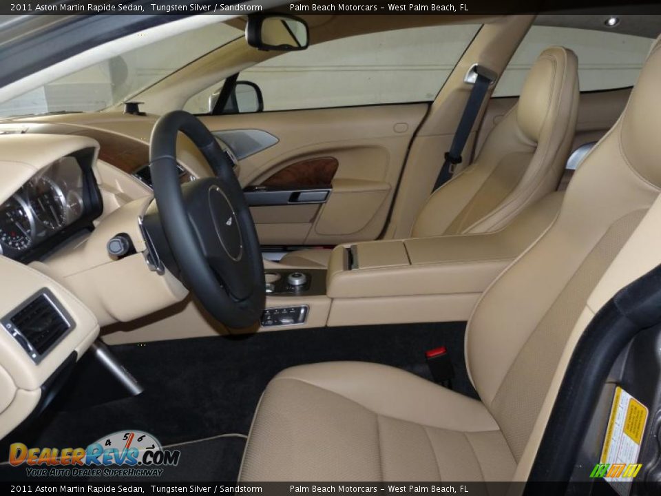 Sandstorm Interior - 2011 Aston Martin Rapide Sedan Photo #11