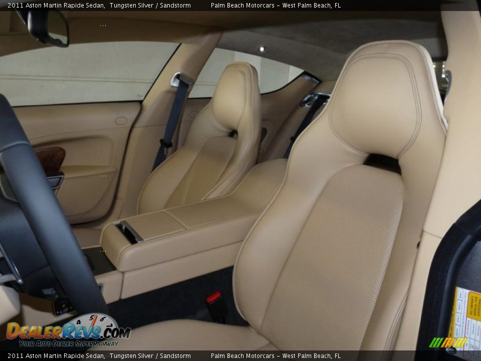 Sandstorm Interior - 2011 Aston Martin Rapide Sedan Photo #12