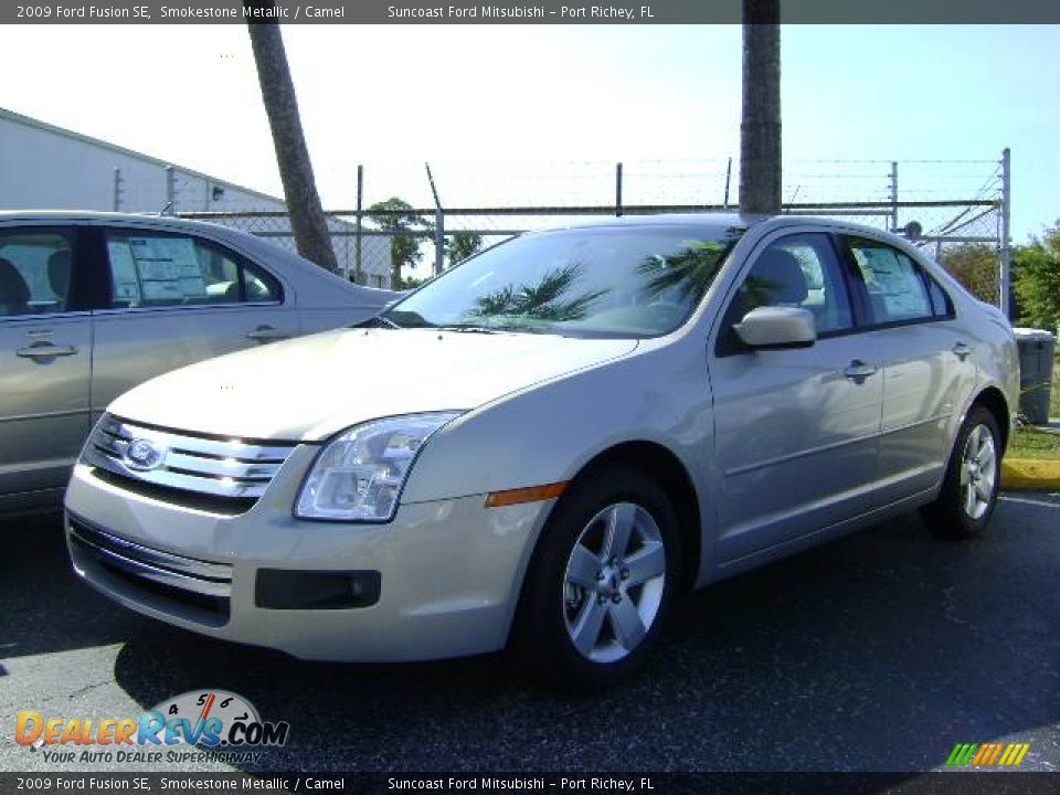 2009 Ford Fusion SE Smokestone Metallic / Camel Photo #1