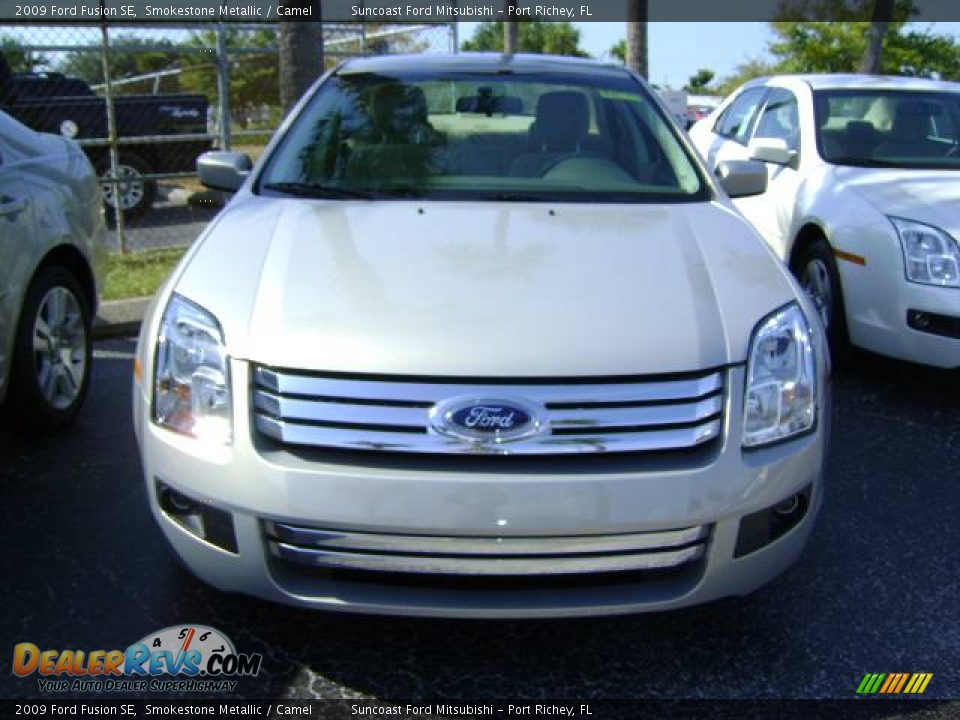 2009 Ford Fusion SE Smokestone Metallic / Camel Photo #3