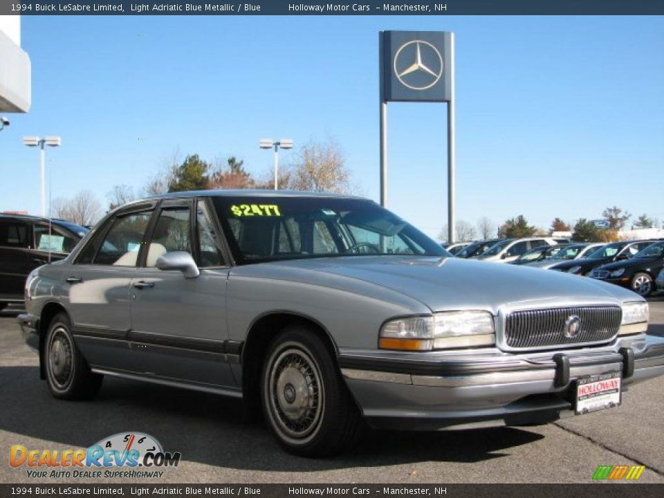 1994 Buick LeSabre Limited Light Adriatic Blue Metallic / Blue Photo #3