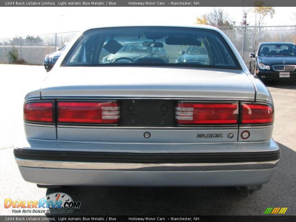 1994 Buick LeSabre Limited Light Adriatic Blue Metallic / Blue Photo #4